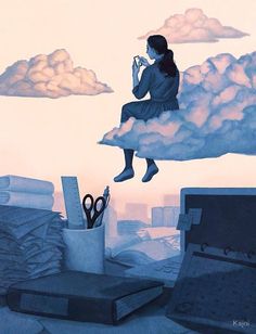 Dievča pozerajúce do mobilu