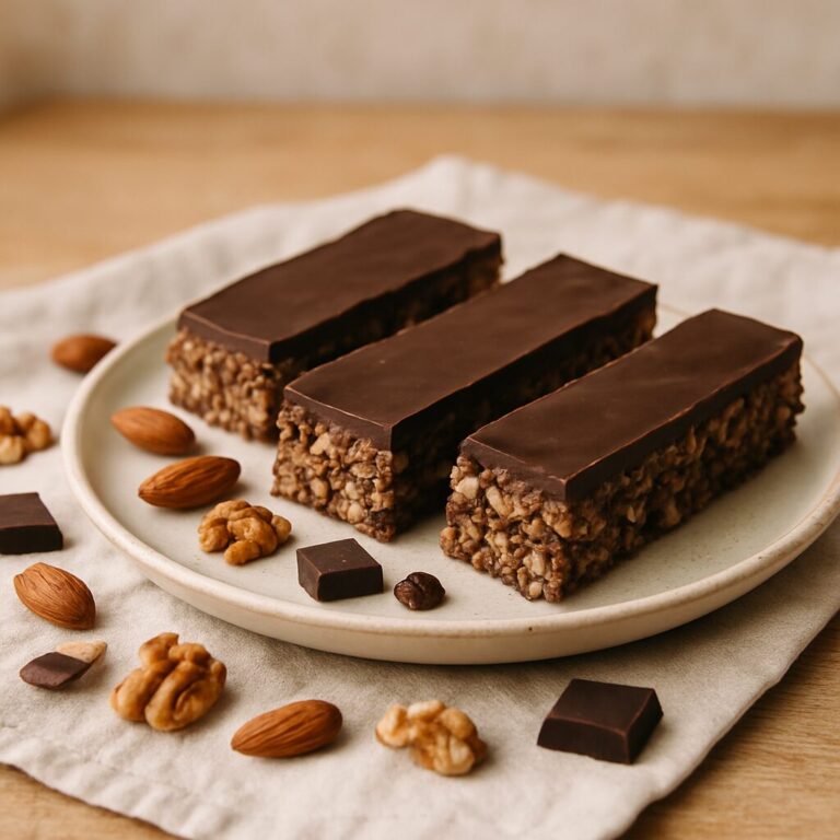 Čokoládové müsli tyčinky